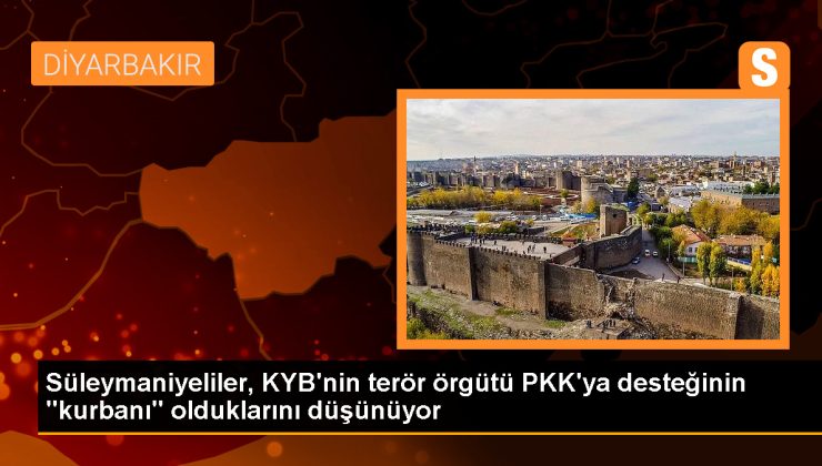 Irak’ın Süleymaniye kentinde KYB’nin PKK/YPG’ye verdiği destek güvenlik sorununa neden oluyor