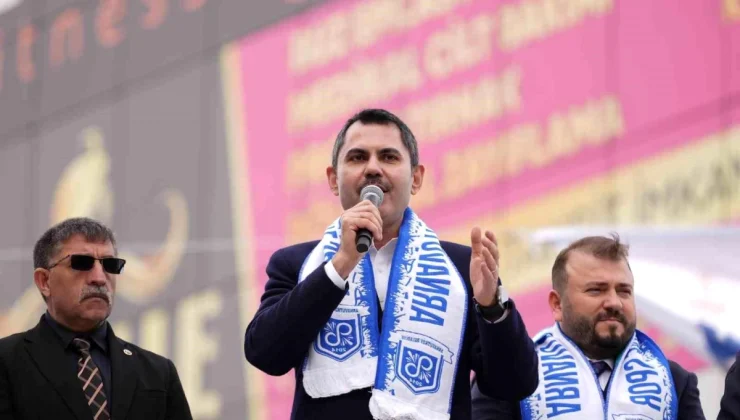 Murat Kurum: “Arnavutköy’ümüzün derelerini tamamen ıslah edeceğiz”