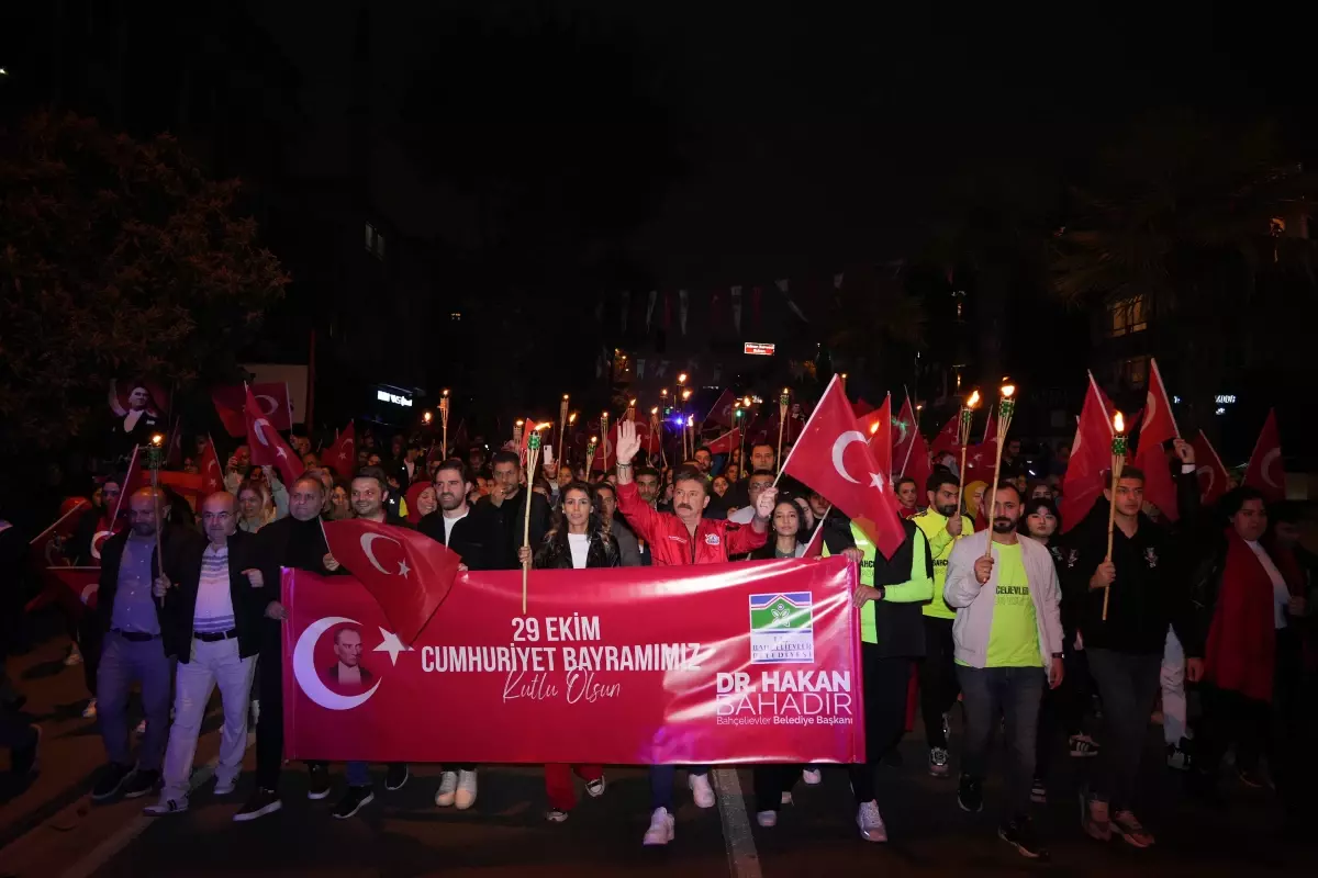 Bahçelievler’de Cumhuriyet Bayramı Coşkusu